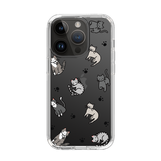 Slim Protection Case［ Original - CASEPLAY Cat All-over Pattern - color ］