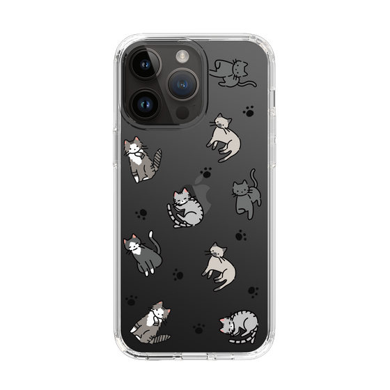 Slim Protection Case［ Original - CASEPLAY Cat All-over Pattern - color ］