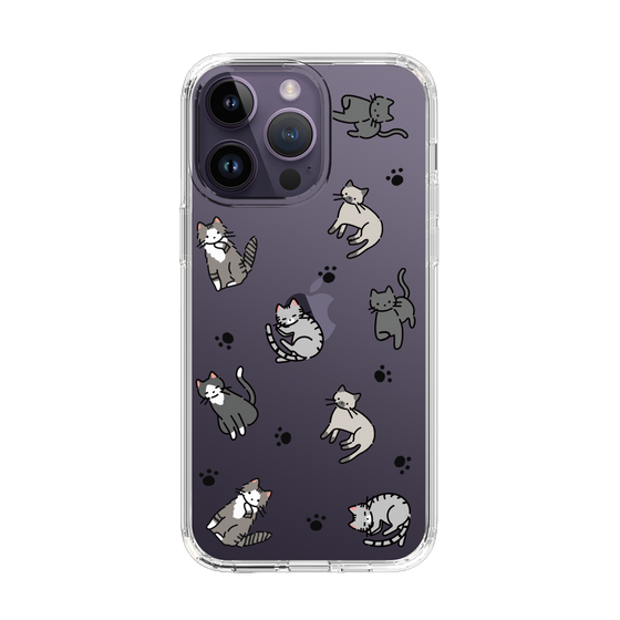 Slim Protection Case［ Original - CASEPLAY Cat All-over Pattern - color ］