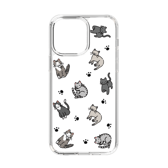 Slim Protection Case［ Original - CASEPLAY Cat All-over Pattern - color ］
