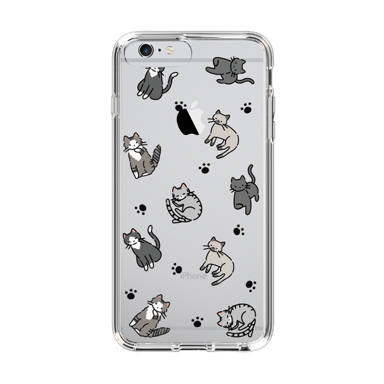 Slim Protection Case［ Original - CASEPLAY Cat All-over Pattern - color ］