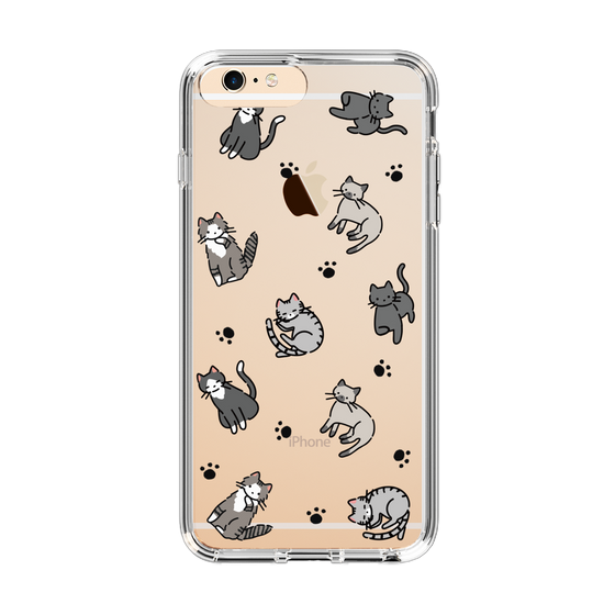Slim Protection Case［ Original - CASEPLAY Cat All-over Pattern - color ］