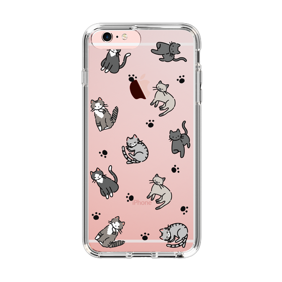 Slim Protection Case［ Original - CASEPLAY Cat All-over Pattern - color ］