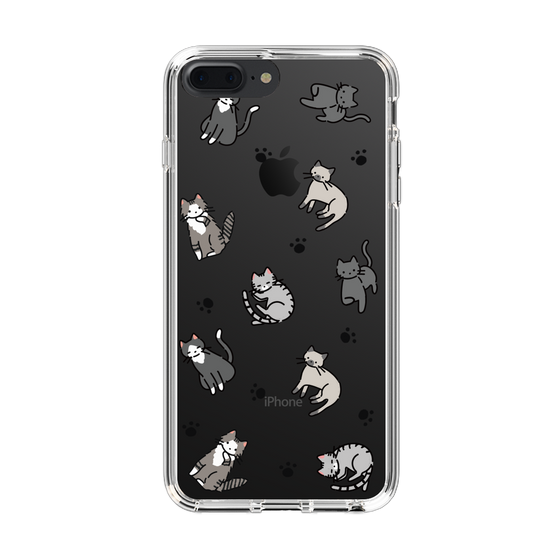 Slim Protection Case［ Original - CASEPLAY Cat All-over Pattern - color ］