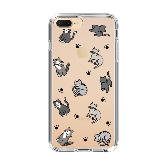 Slim Protection Case［ Original - CASEPLAY Cat All-over Pattern - color ］