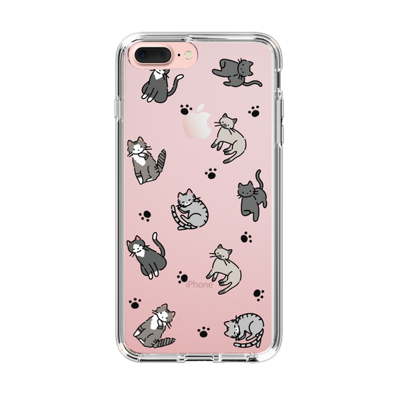 Slim Protection Case［ Original - CASEPLAY Cat All-over Pattern - color ］