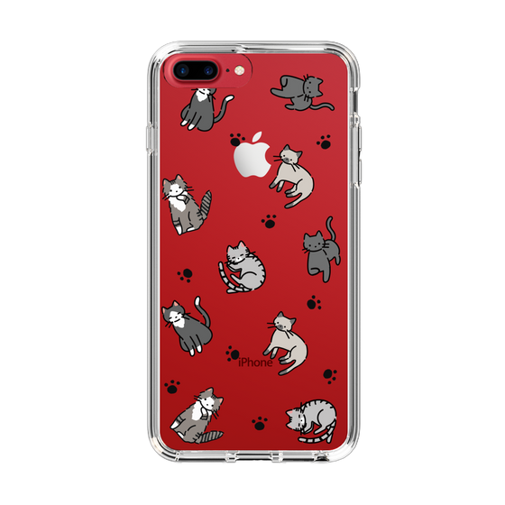 Slim Protection Case［ Original - CASEPLAY Cat All-over Pattern - color ］