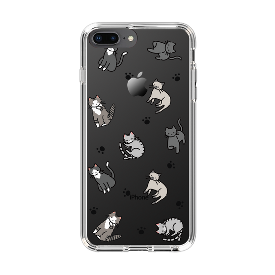 Slim Protection Case［ Original - CASEPLAY Cat All-over Pattern - color ］