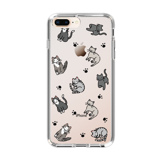 Slim Protection Case［ Original - CASEPLAY Cat All-over Pattern - color ］