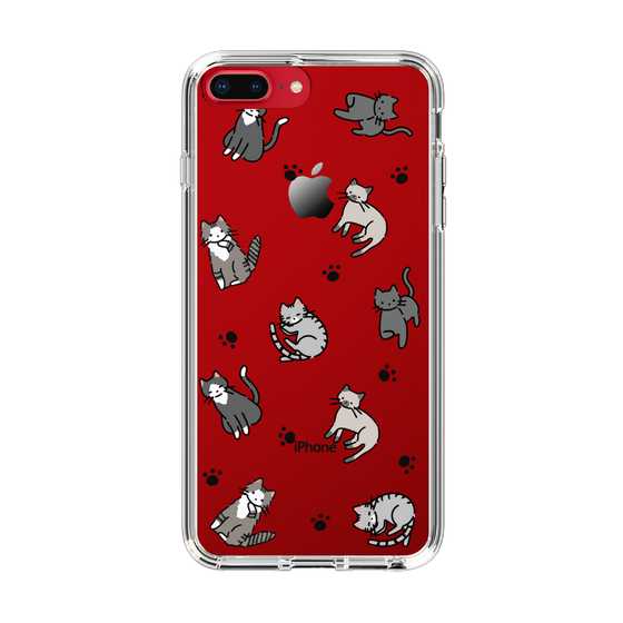 Slim Protection Case［ Original - CASEPLAY Cat All-over Pattern - color ］
