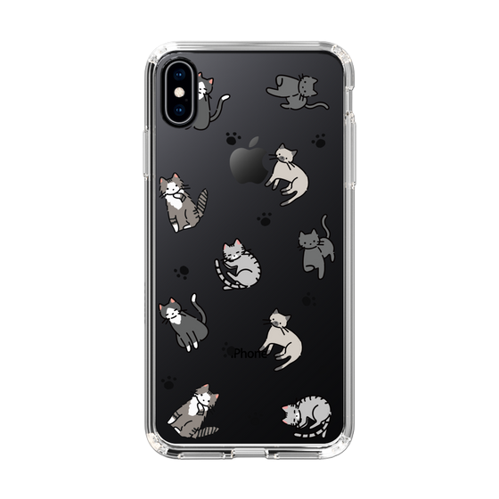 Slim Protection Case［ Original - CASEPLAY Cat All-over Pattern - color ］