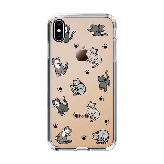 Slim Protection Case［ Original - CASEPLAY Cat All-over Pattern - color ］