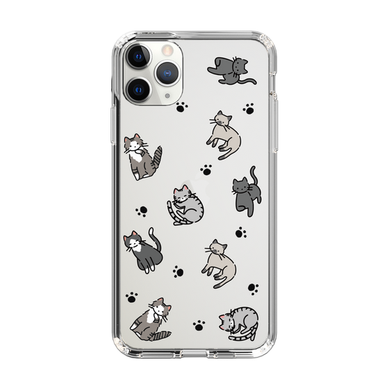 Slim Protection Case［ Original - CASEPLAY Cat All-over Pattern - color ］