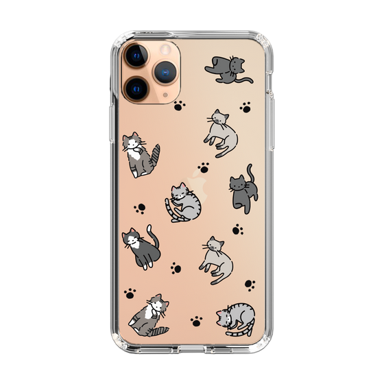 Slim Protection Case［ Original - CASEPLAY Cat All-over Pattern - color ］