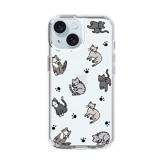 Slim Protection Case［ Original - CASEPLAY Cat All-over Pattern - color ］