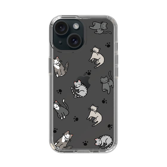 Slim Protection Case［ Original - CASEPLAY Cat All-over Pattern - color ］