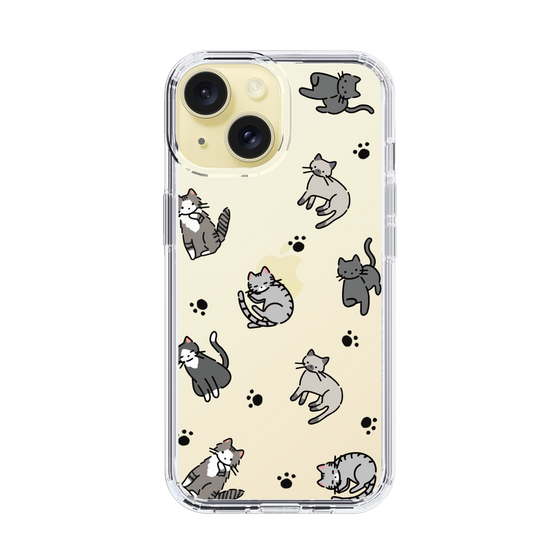 Slim Protection Case［ Original - CASEPLAY Cat All-over Pattern - color ］