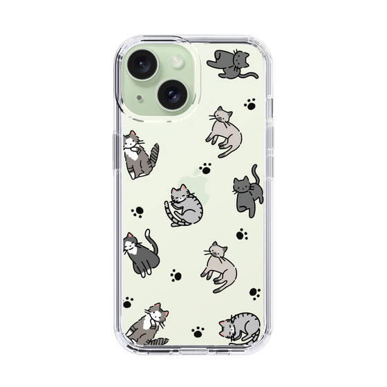 Slim Protection Case［ Original - CASEPLAY Cat All-over Pattern - color ］