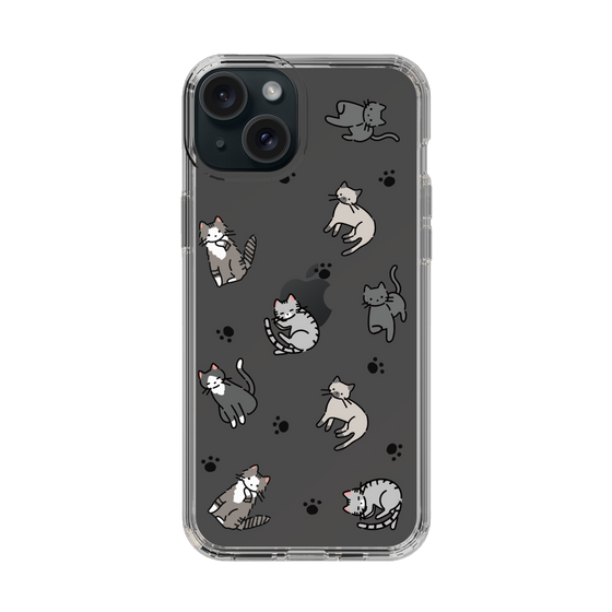 Slim Protection Case［ Original - CASEPLAY Cat All-over Pattern - color ］