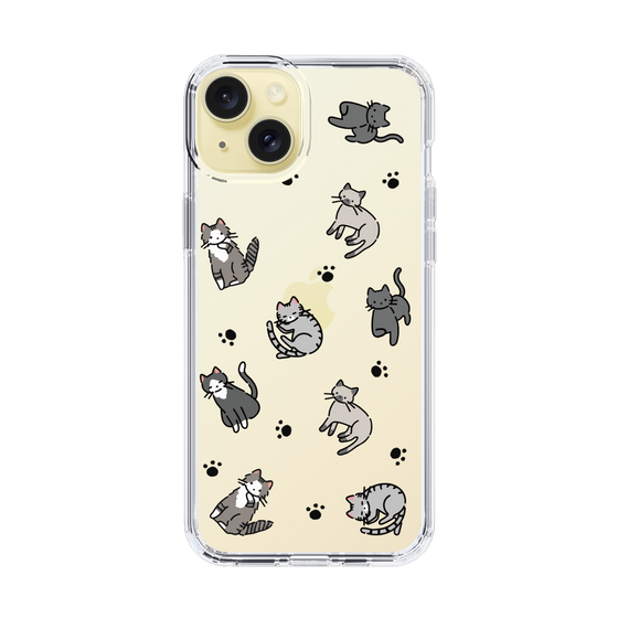 Slim Protection Case［ Original - CASEPLAY Cat All-over Pattern - color ］