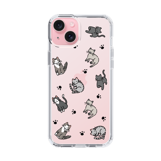 Slim Protection Case［ Original - CASEPLAY Cat All-over Pattern - color ］