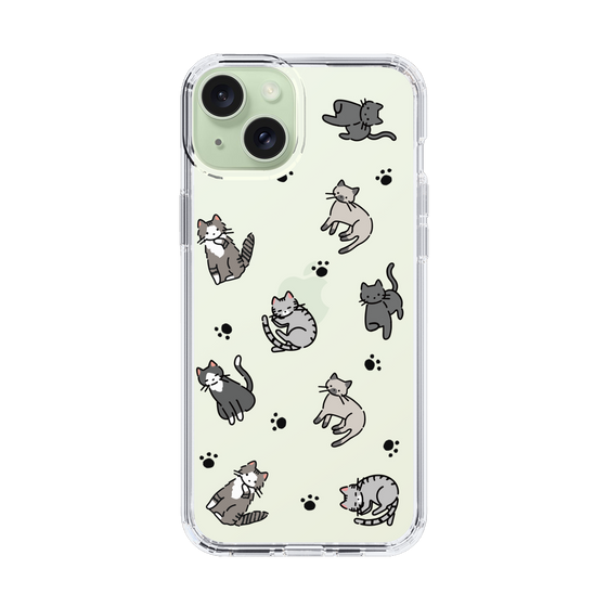 Slim Protection Case［ Original - CASEPLAY Cat All-over Pattern - color ］