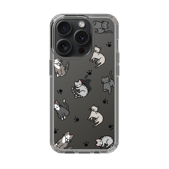 Slim Protection Case［ Original - CASEPLAY Cat All-over Pattern - color ］