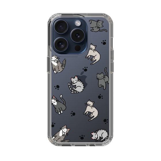 Slim Protection Case［ Original - CASEPLAY Cat All-over Pattern - color ］