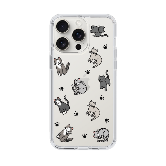Slim Protection Case［ Original - CASEPLAY Cat All-over Pattern - color ］