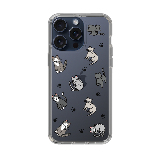 Slim Protection Case［ Original - CASEPLAY Cat All-over Pattern - color ］