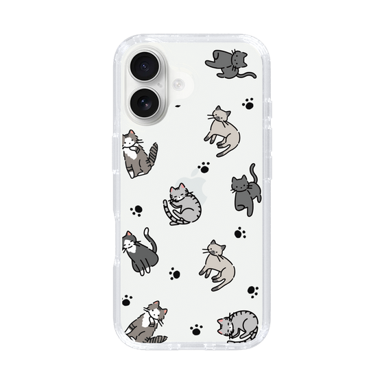 Slim Protection Case［ Original - CASEPLAY Cat All-over Pattern - color ］