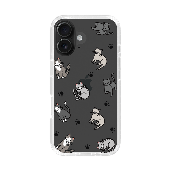 Slim Protection Case［ Original - CASEPLAY Cat All-over Pattern - color ］