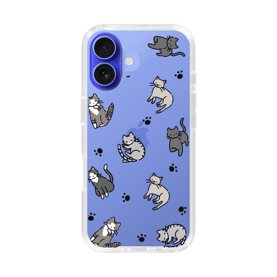 Slim Protection Case［ Original - CASEPLAY Cat All-over Pattern - color ］