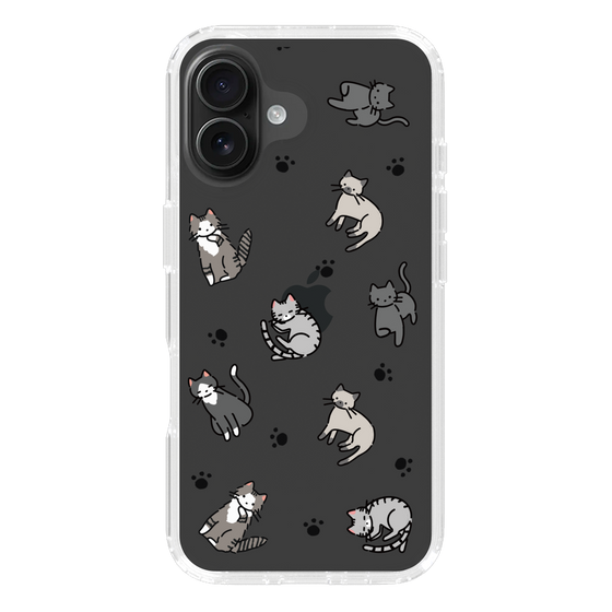 Slim Protection Case［ Original - CASEPLAY Cat All-over Pattern - color ］