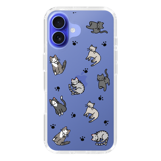 Slim Protection Case［ Original - CASEPLAY Cat All-over Pattern - color ］