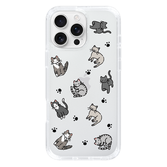Slim Protection Case［ Original - CASEPLAY Cat All-over Pattern - color ］