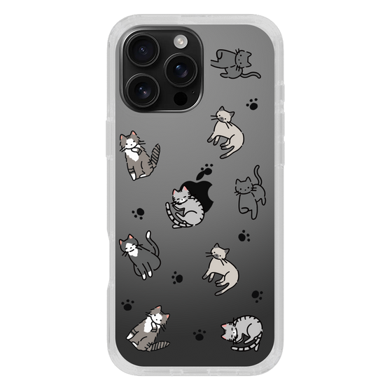 Slim Protection Case［ Original - CASEPLAY Cat All-over Pattern - color ］
