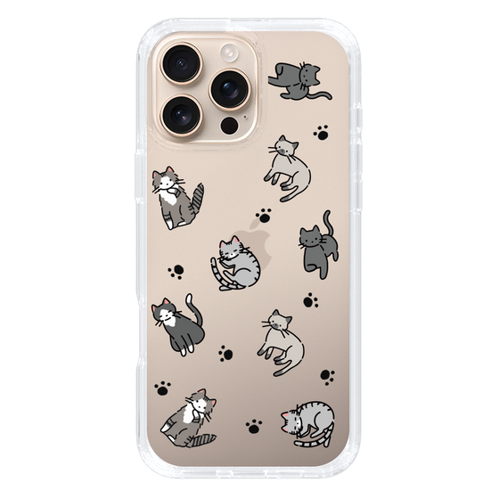 Slim Protection Case［ Original - CASEPLAY Cat All-over Pattern - color ］