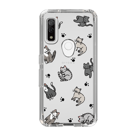 Slim Protection Case［ Original - CASEPLAY Cat All-over Pattern - color ］