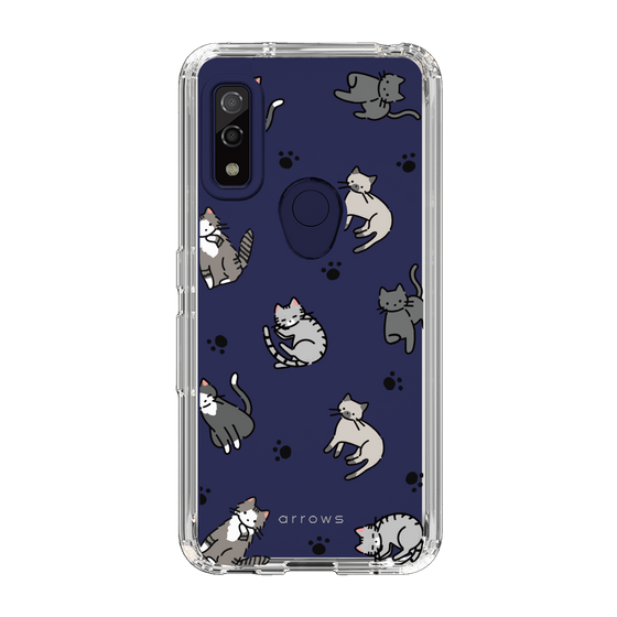 Slim Protection Case［ Original - CASEPLAY Cat All-over Pattern - color ］