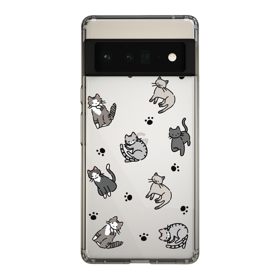 Slim Protection Case［ Original - CASEPLAY Cat All-over Pattern - color ］