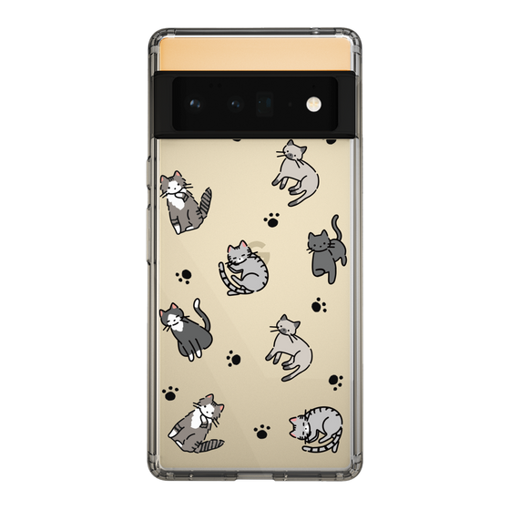 Slim Protection Case［ Original - CASEPLAY Cat All-over Pattern - color ］