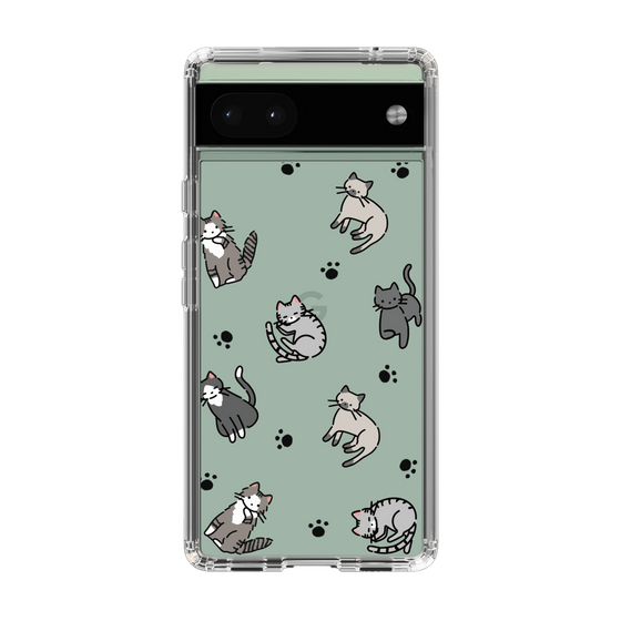 Slim Protection Case［ Original - CASEPLAY Cat All-over Pattern - color ］