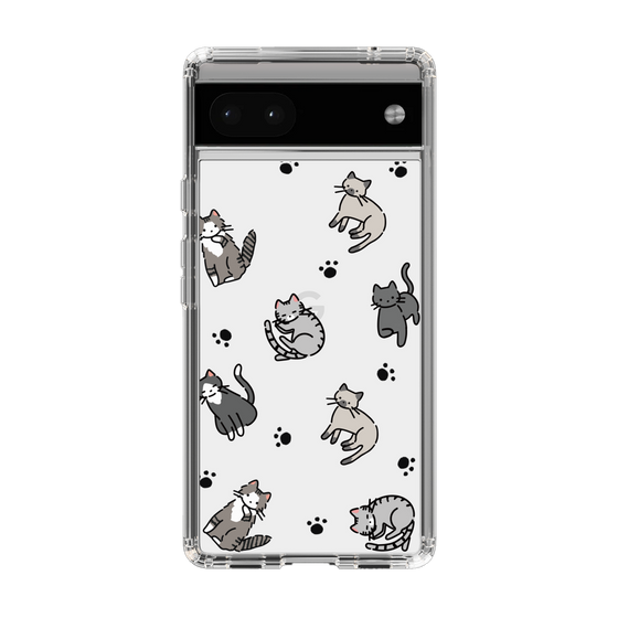 Slim Protection Case［ Original - CASEPLAY Cat All-over Pattern - color ］