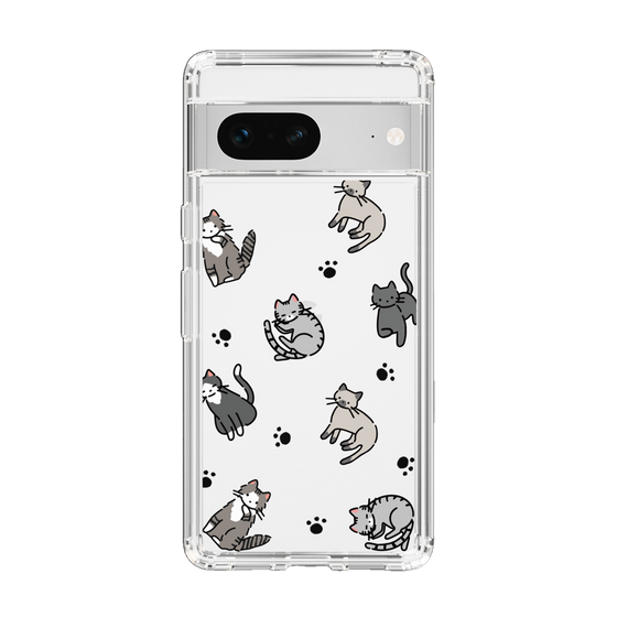 Slim Protection Case［ Original - CASEPLAY Cat All-over Pattern - color ］