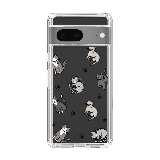 Slim Protection Case［ Original - CASEPLAY Cat All-over Pattern - color ］