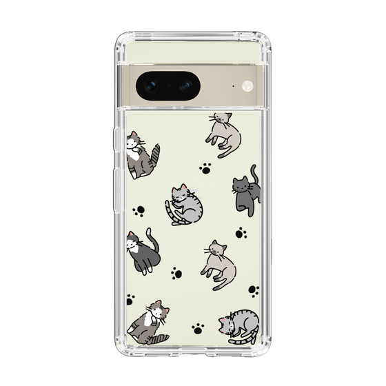 Slim Protection Case［ Original - CASEPLAY Cat All-over Pattern - color ］