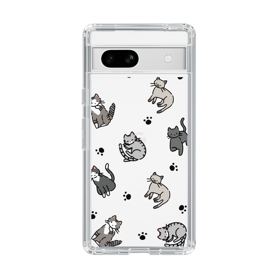 Slim Protection Case［ Original - CASEPLAY Cat All-over Pattern - color ］