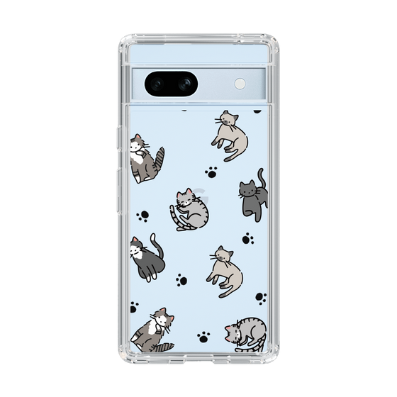Slim Protection Case［ Original - CASEPLAY Cat All-over Pattern - color ］