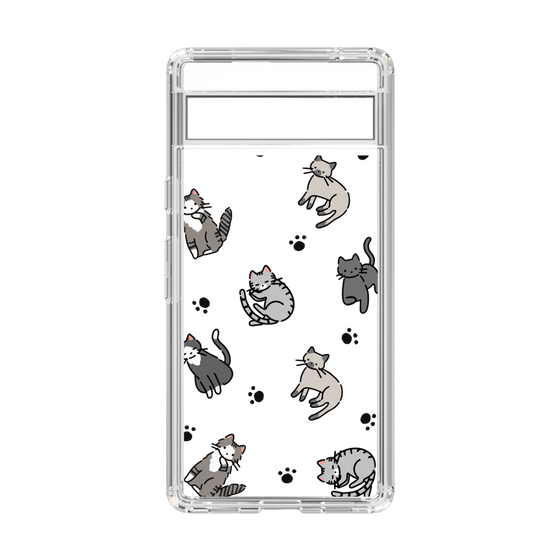 Slim Protection Case［ Original - CASEPLAY Cat All-over Pattern - color ］